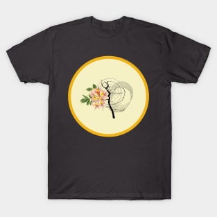 tree circles with flower T-Shirt